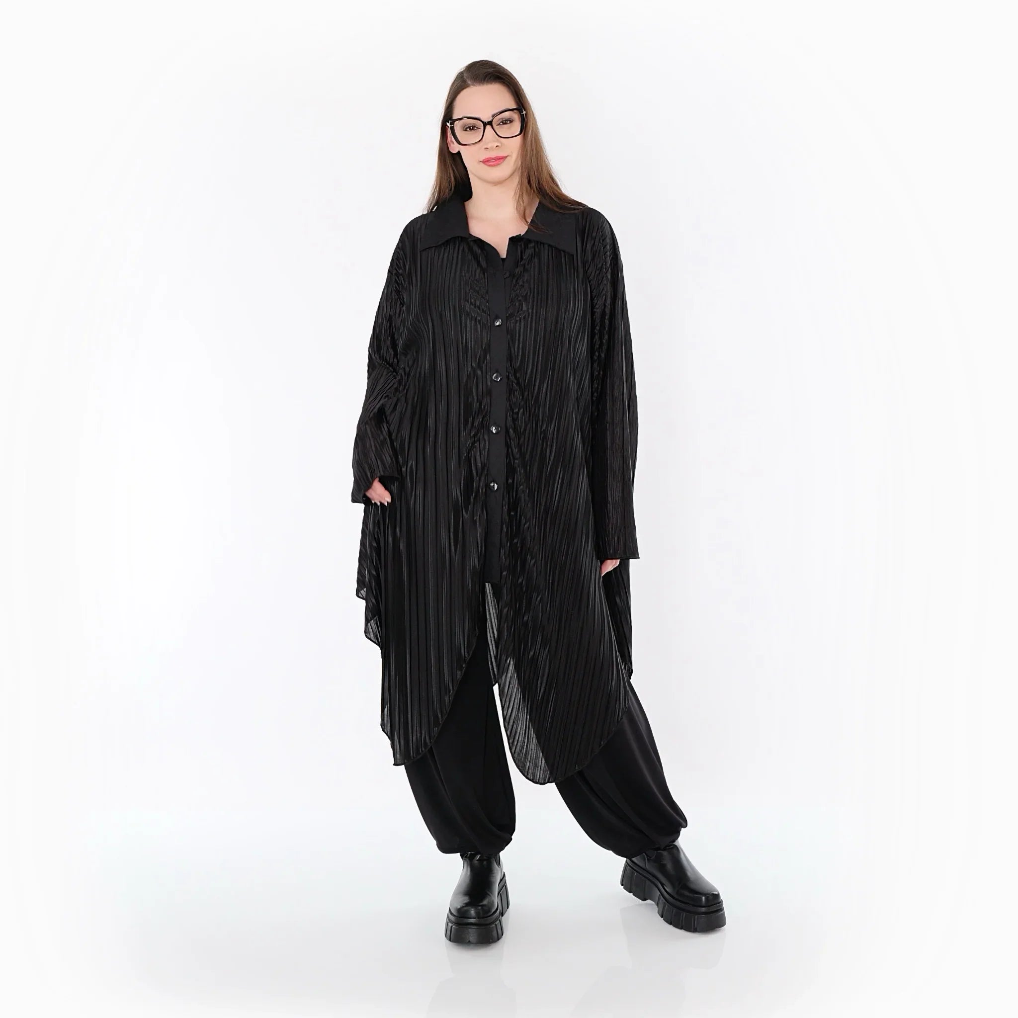 Chemisier AKH Premium 7150, Noir