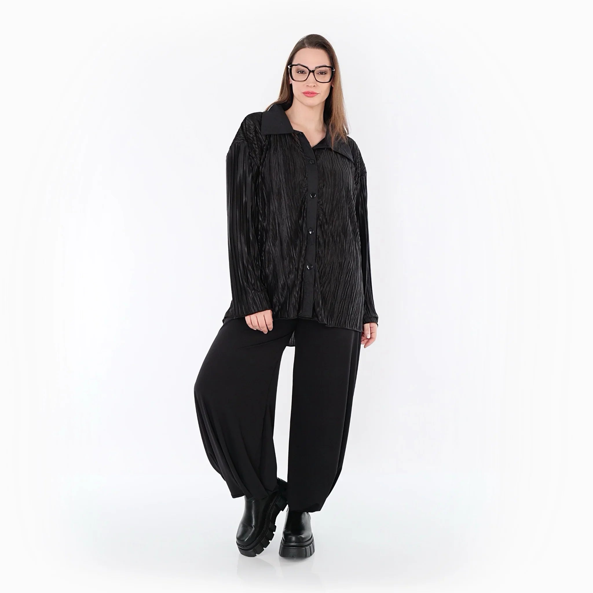 AKH Premium 7151 Chemisier, Noir