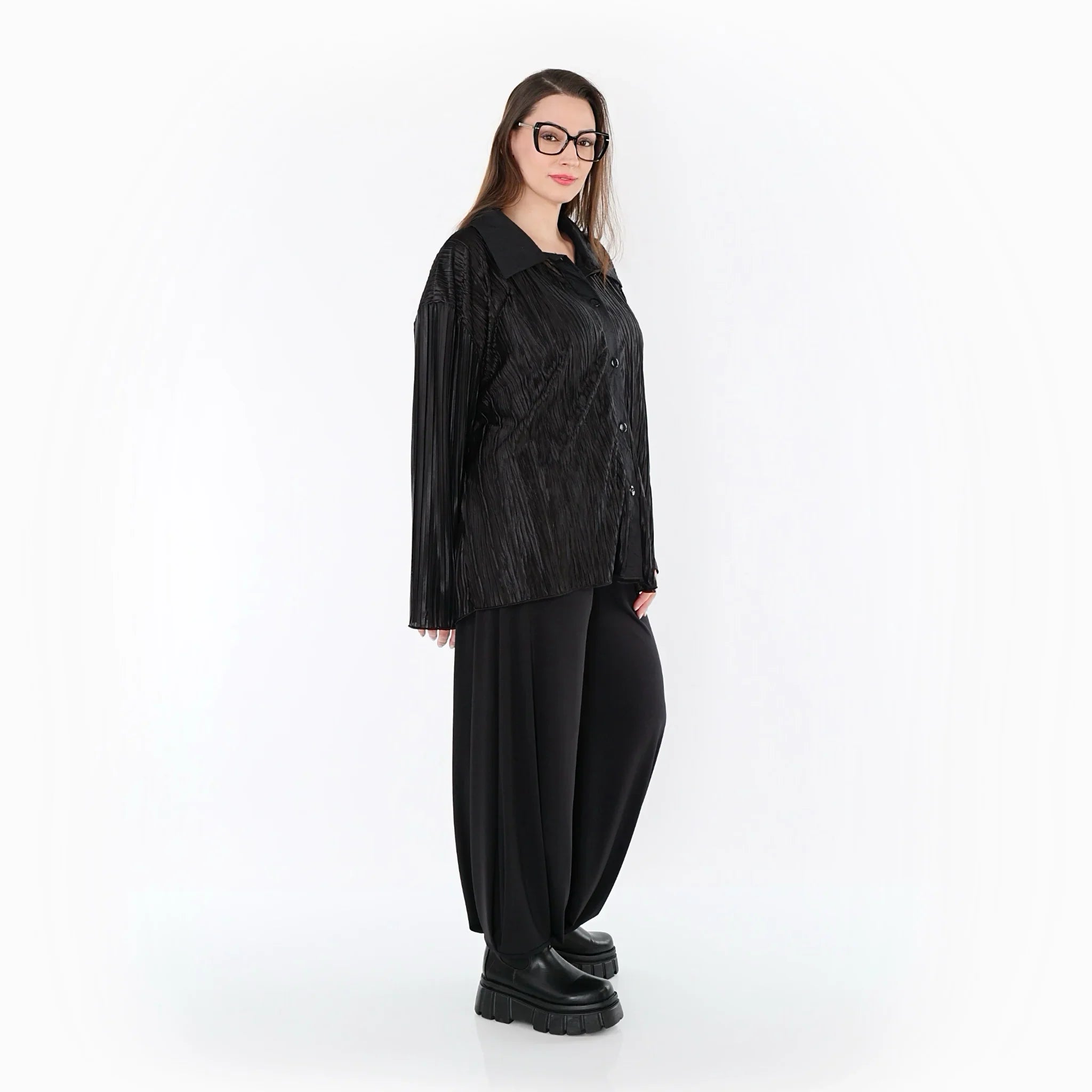 AKH Premium 7151 Chemisier, Noir