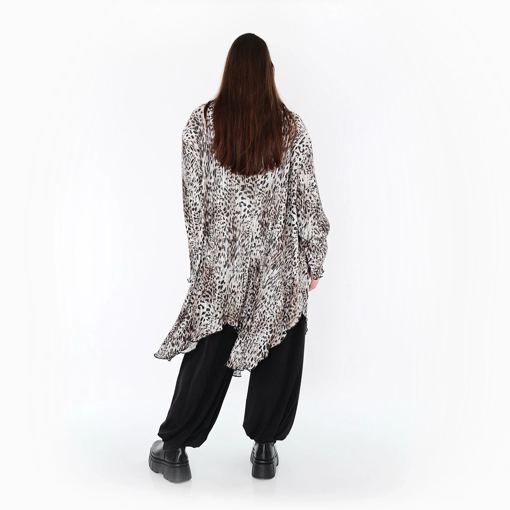Chemise AKH Premium 7150, écru-marron-noir