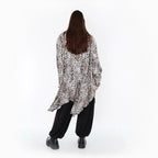 Chemise AKH Premium 7150, écru-marron-noir