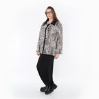 AKH Premium 7151 Blouse, écru-marron-noir