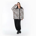 AKH Premium 7151 Blouse, écru-marron-noir