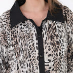 AKH Premium 7151 Blouse, écru-marron-noir