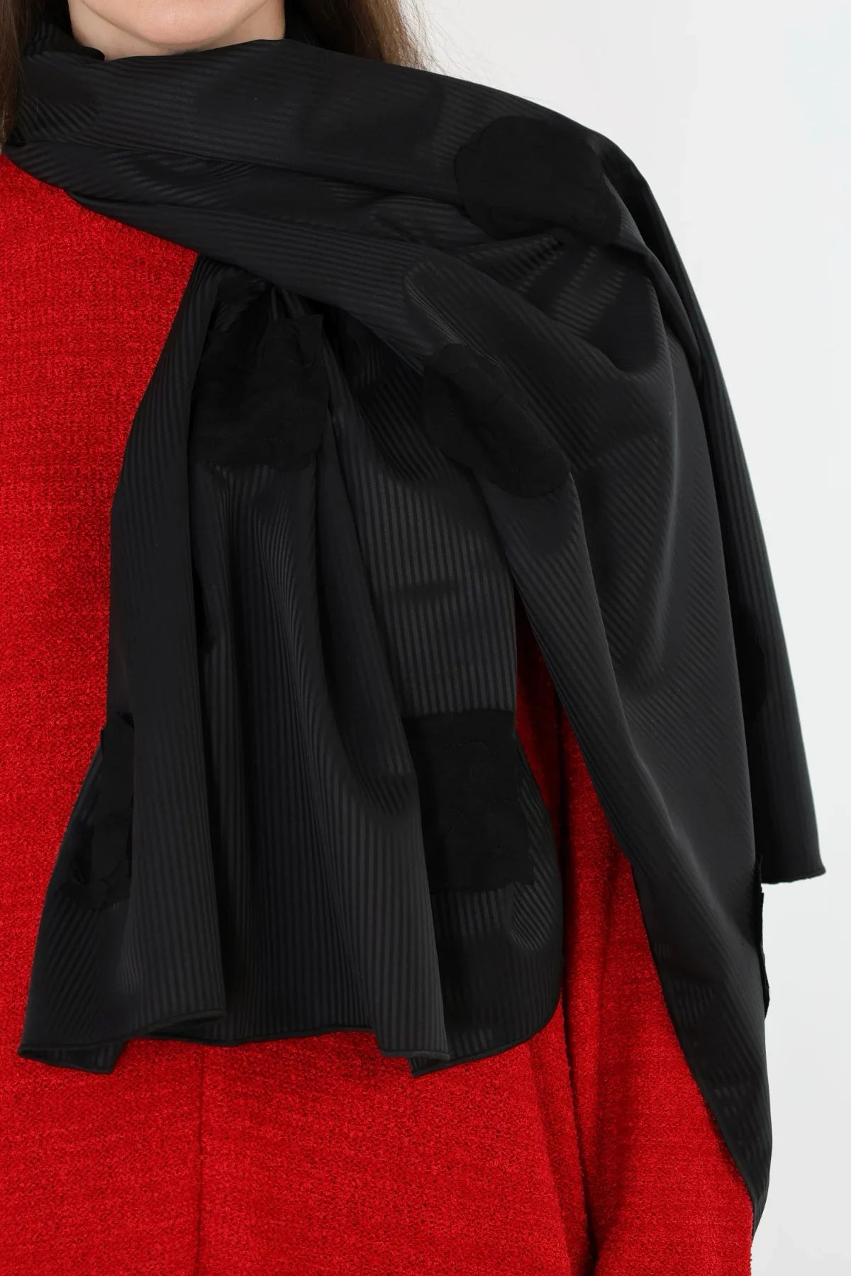AKH Premium 0011 Écharpe, noir