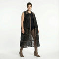 AKH Premium 7120 Vest, Brown-Silver