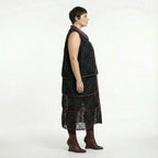 AKH Premium 7120 Vest, Burgundy-Silver