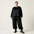 AKH Premium 7173 Big Shirt, Schwarz