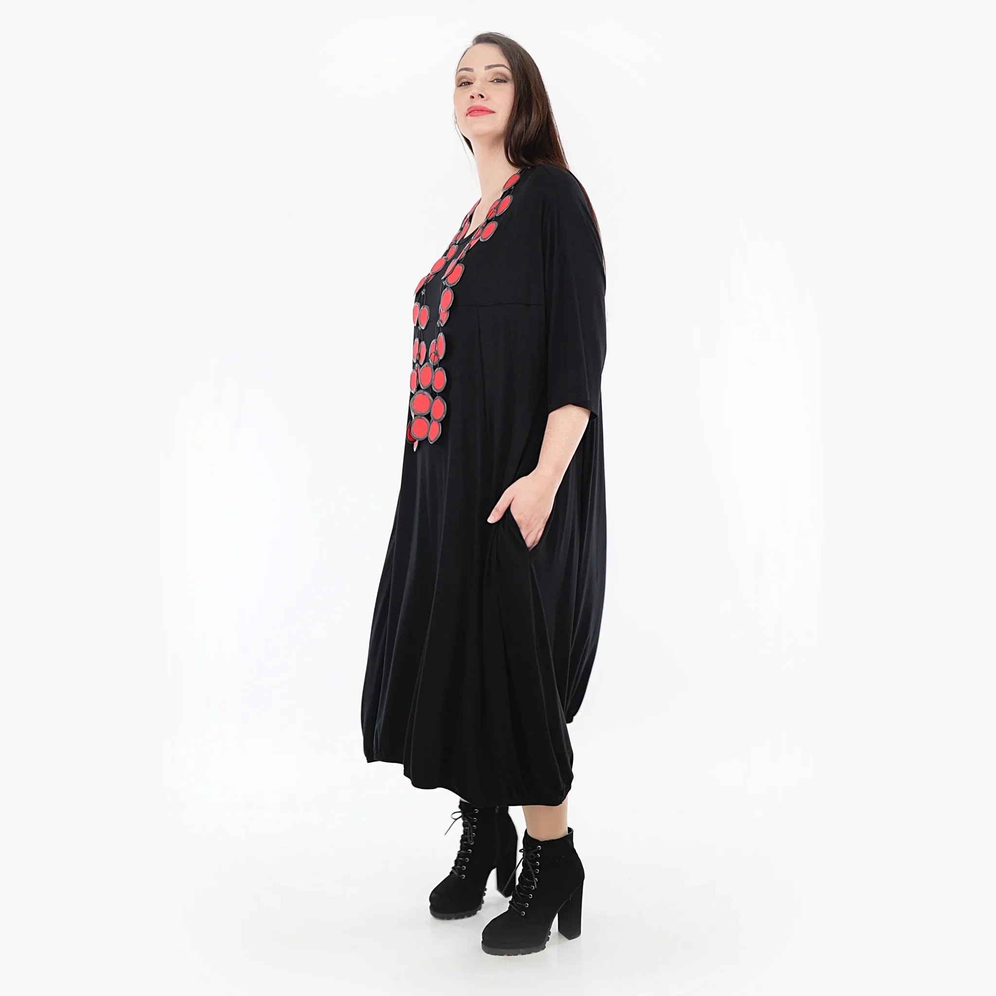 AKH Fashion Kleid 6947 Skye, Schwarz