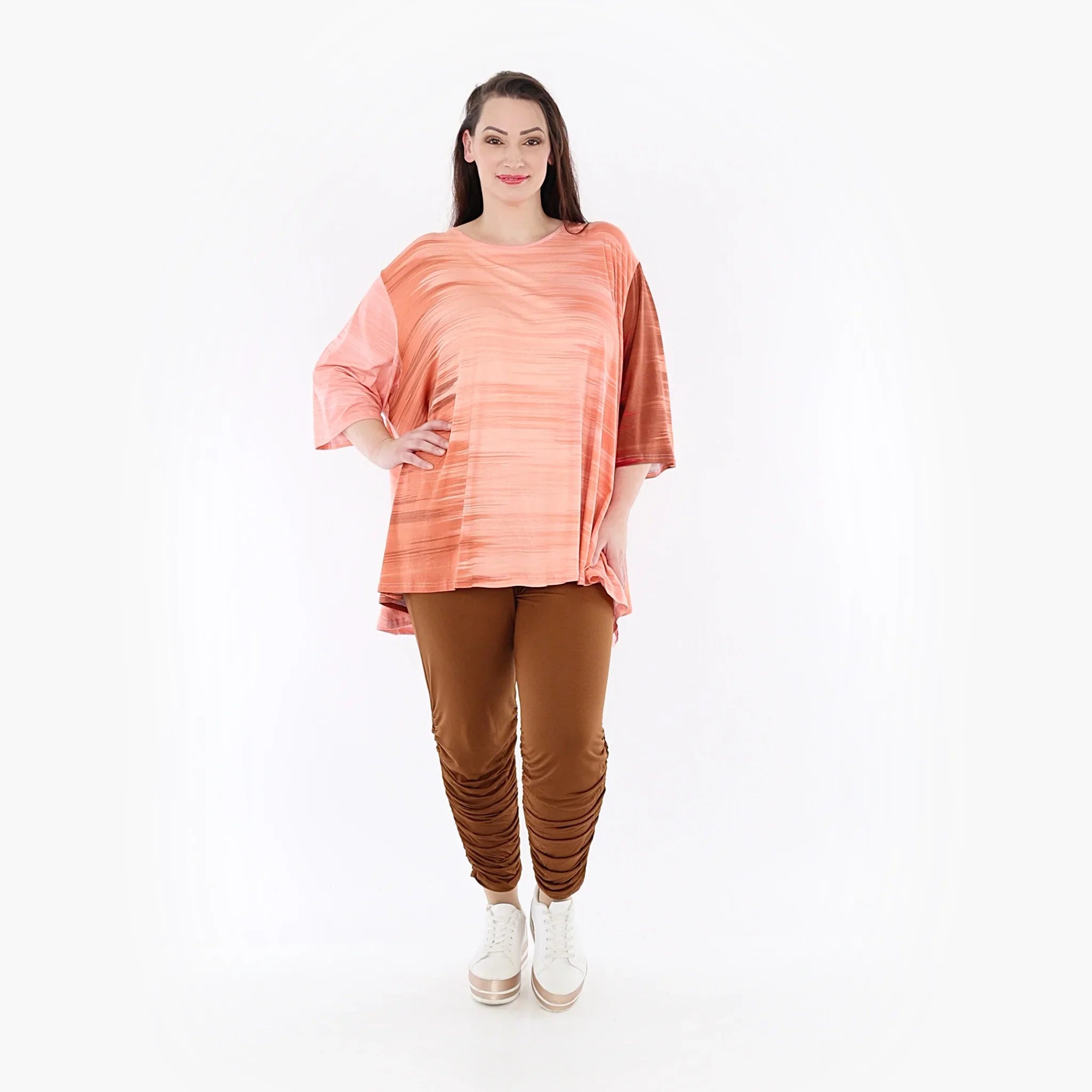 AKH Fashion Shirt 593 Yuria, Koralle/Orange