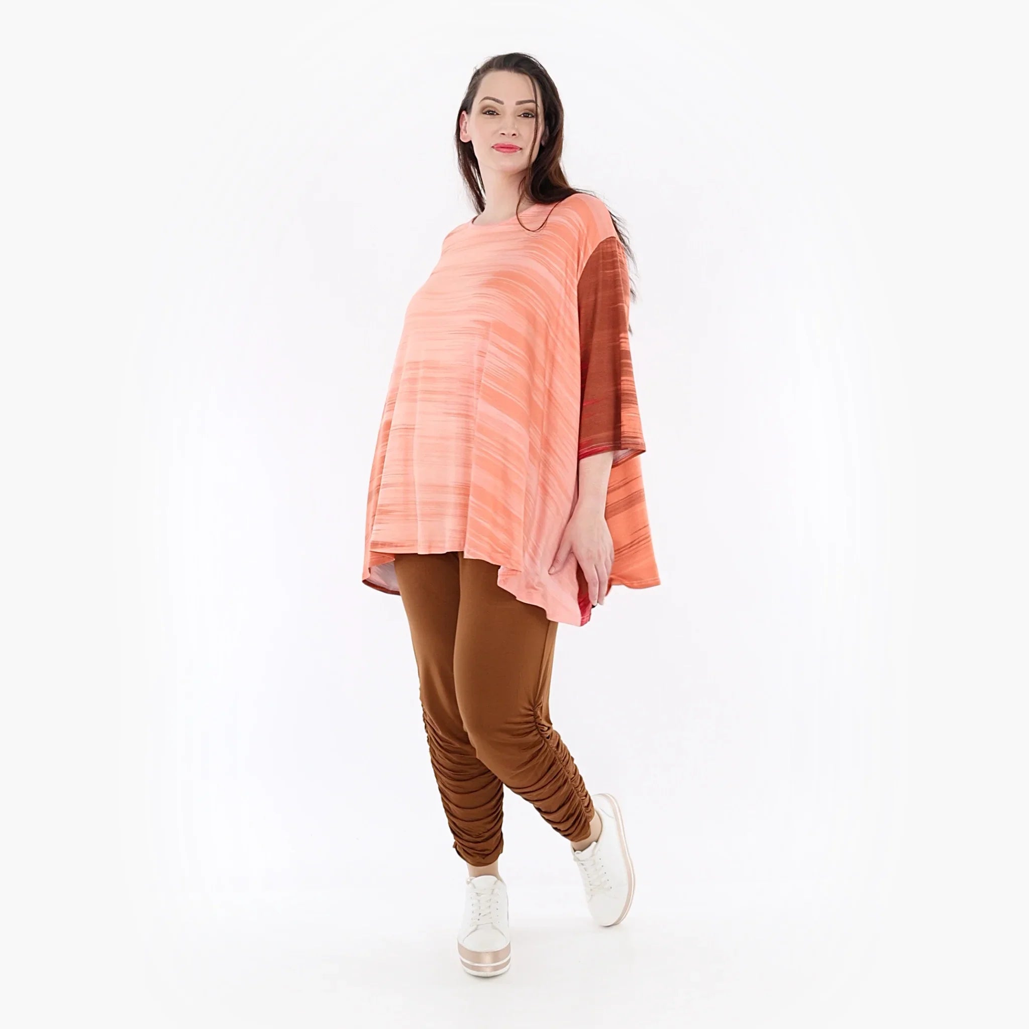 AKH Fashion Shirt 593 Yuria, Koralle/Orange