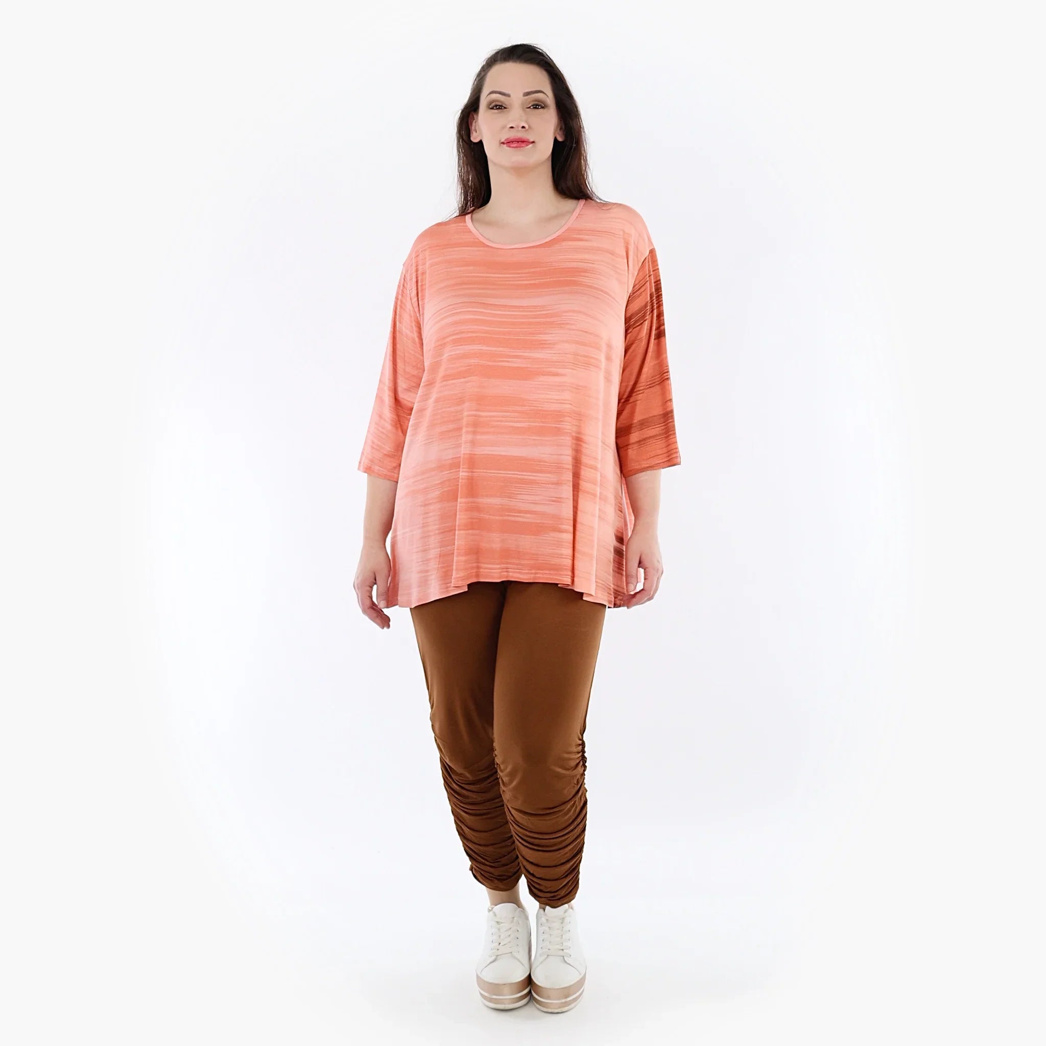 AKH Fashion Shirt 1892 Yuria, Koralle/Orange
