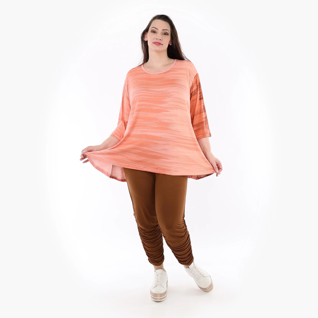 AKH Fashion Shirt 1892 Yuria, Koralle/Orange