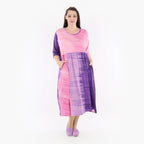 AKH Fashion Dress 6698 Yuria, Lilac/Pink