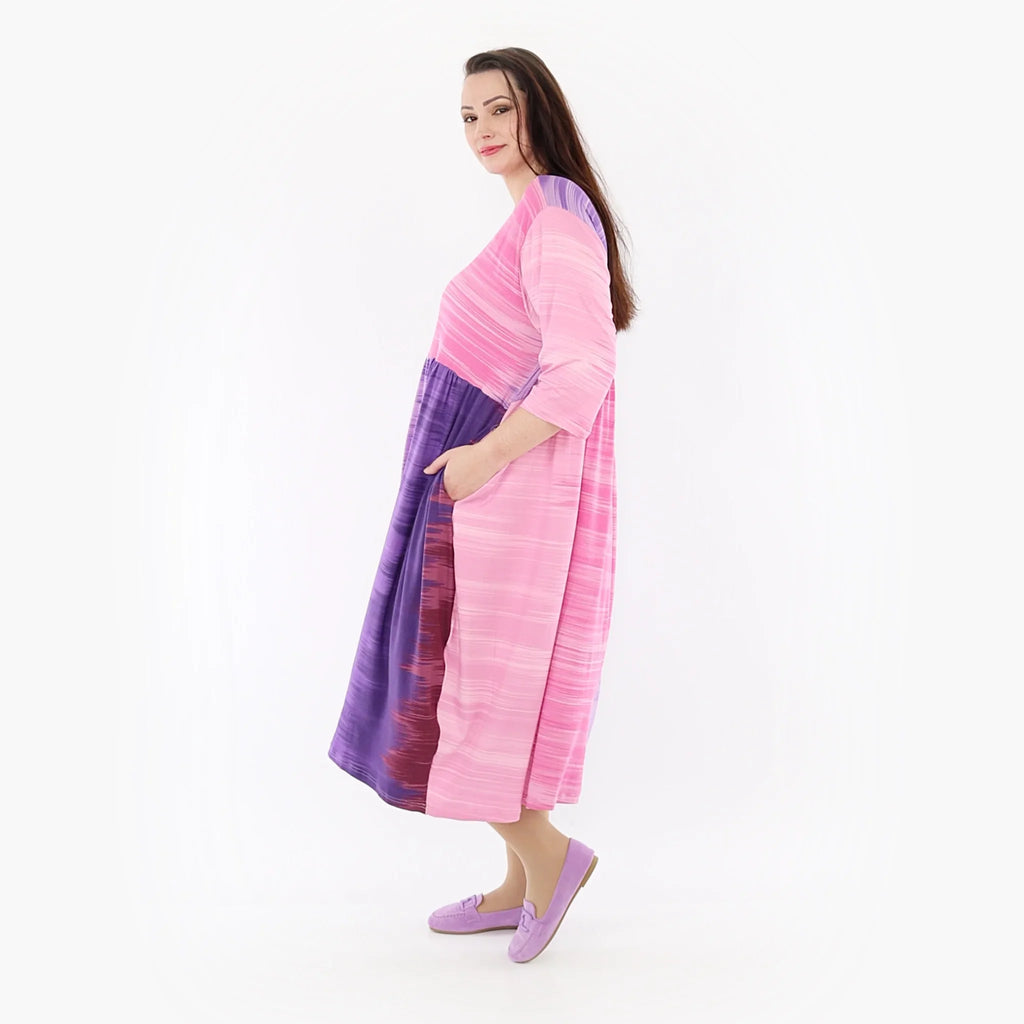 AKH Fashion Dress 6698 Yuria, Lilac/Pink
