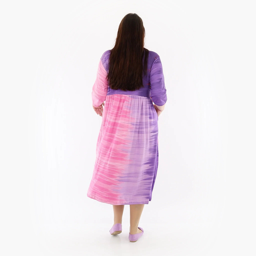 AKH Fashion Dress 6698 Yuria, Lilac/Pink