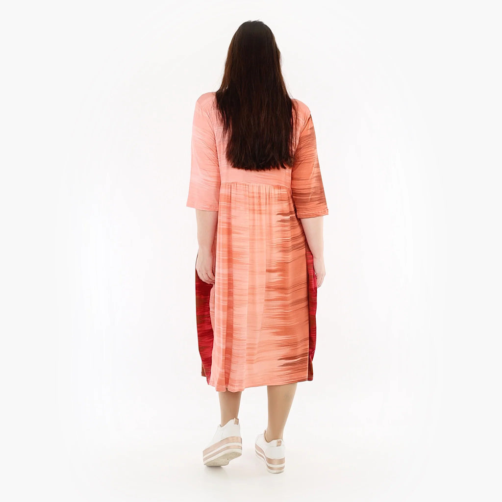 AKH Fashion Kleid 6698 Yuria, Koralle/Orange