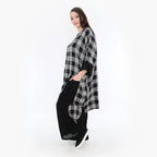 AKH Fashion Shirt 6925 Frida, Grau/Weiß/Schwarz