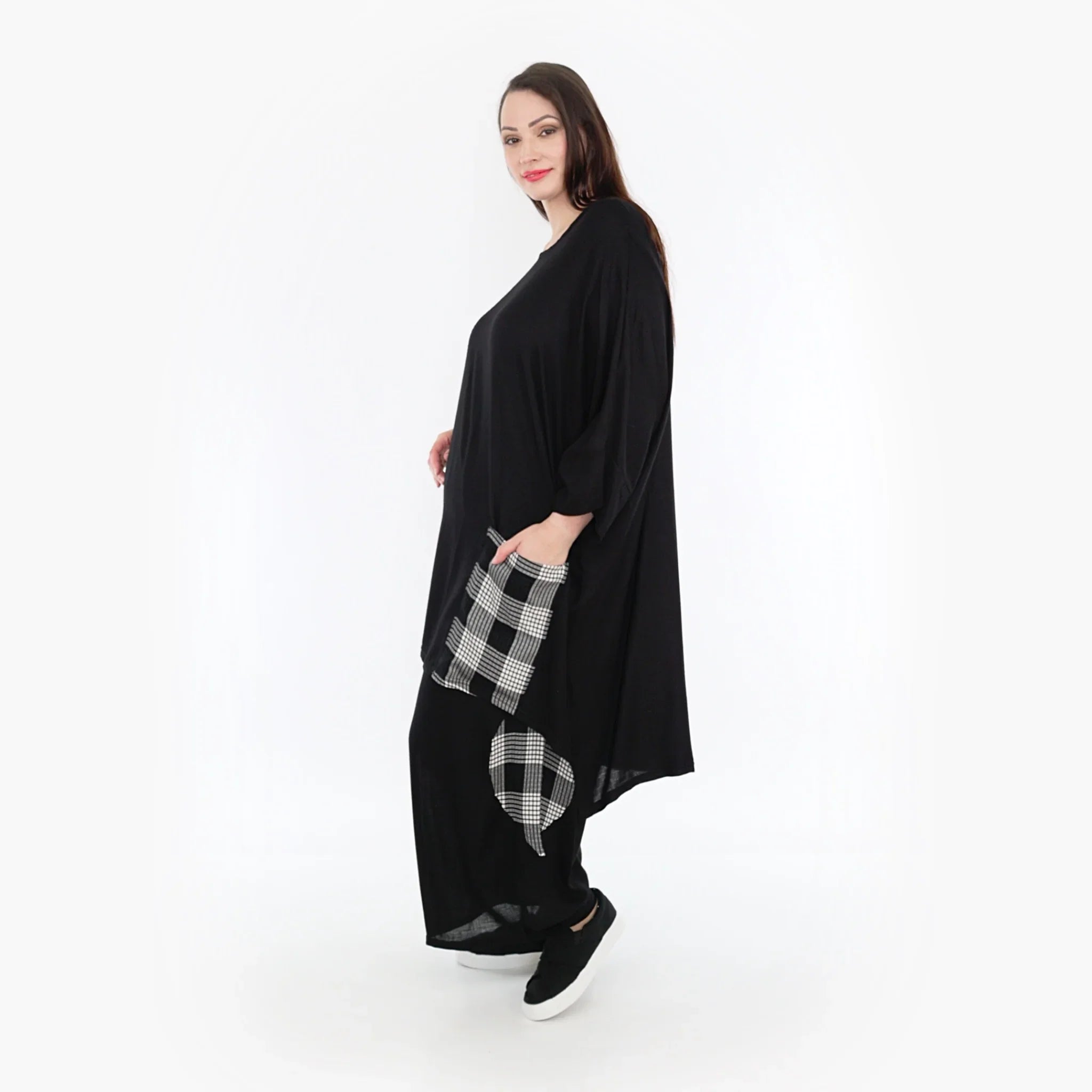 AKH Fashion Shirt 6925 Frida, Schwarz