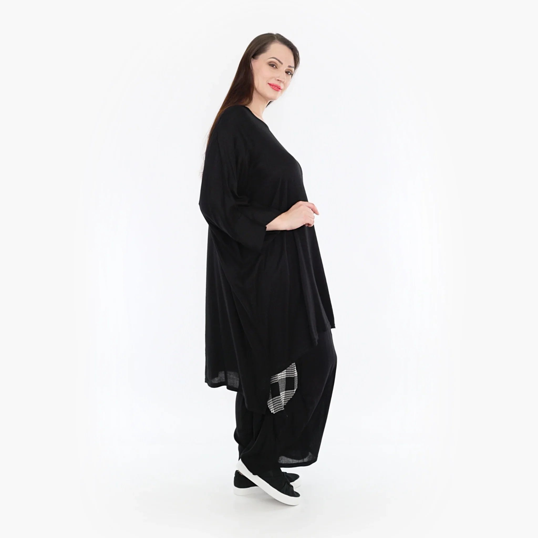 AKH Fashion Shirt 6925 Frida, Schwarz