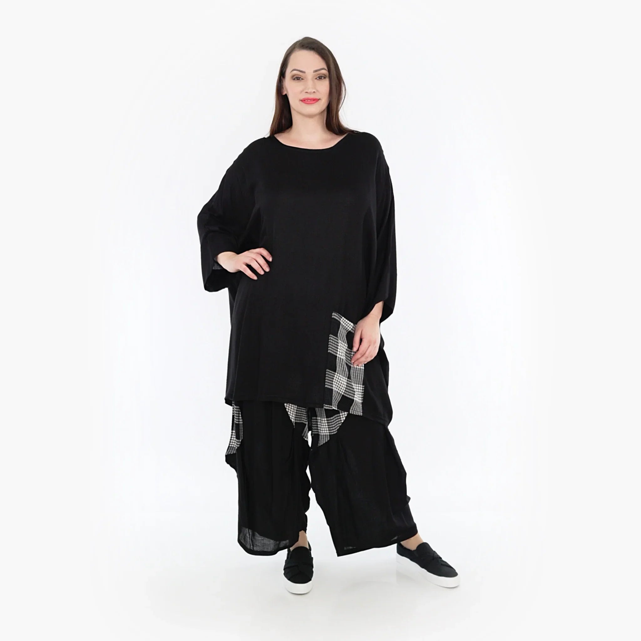 AKH Fashion Shirt 6925 Frida, Schwarz
