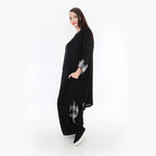 AKH Fashion Shirt 6925 Frida, Schwarz/Grau/Weiß
