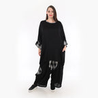 AKH Fashion Shirt 6925 Frida, Schwarz/Grau/Weiß
