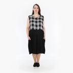 AKH Fashion Tunika 6942 Frida, Grau/Weiß/Schwarz