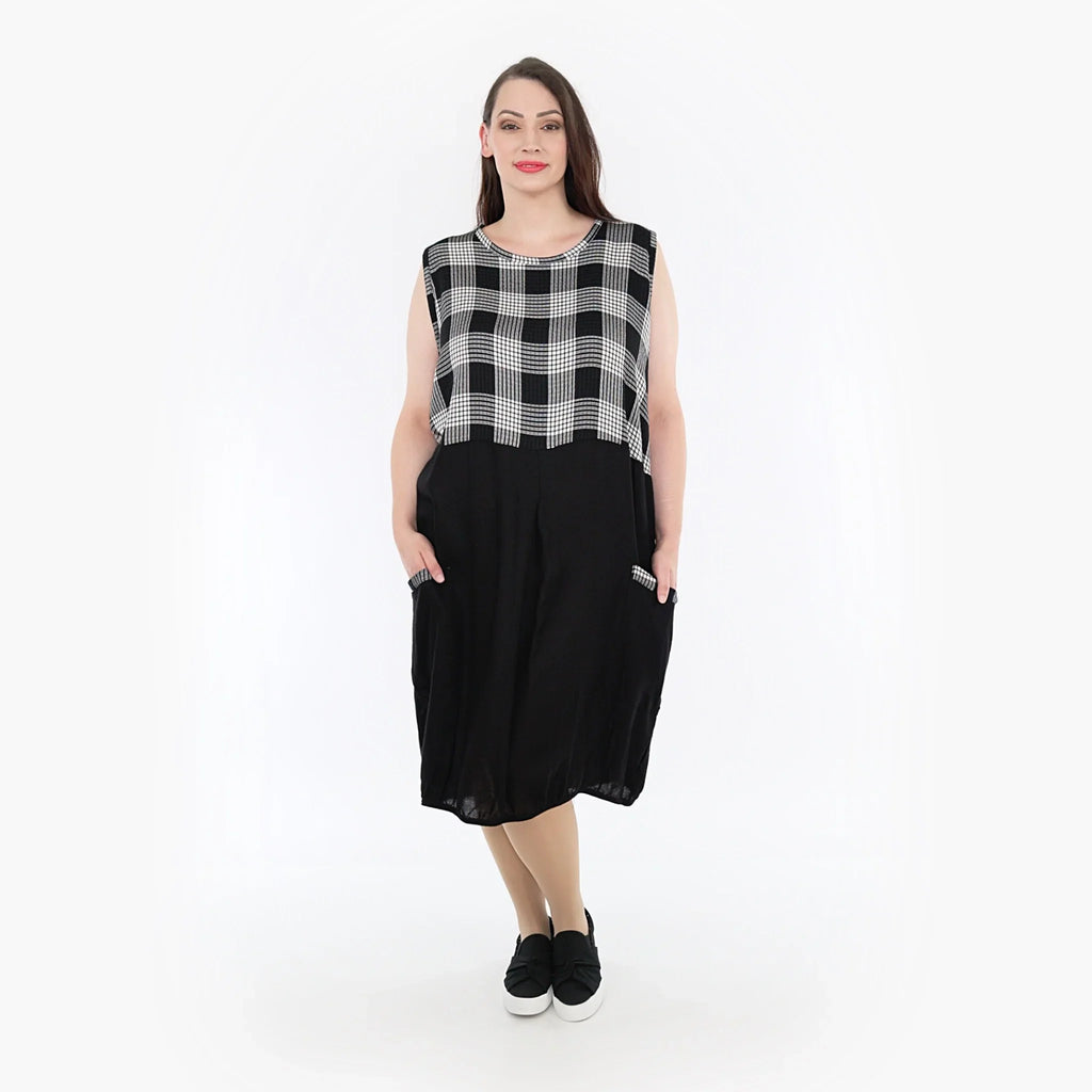 AKH Fashion Tunika 6942 Frida, Grau/Weiß/Schwarz
