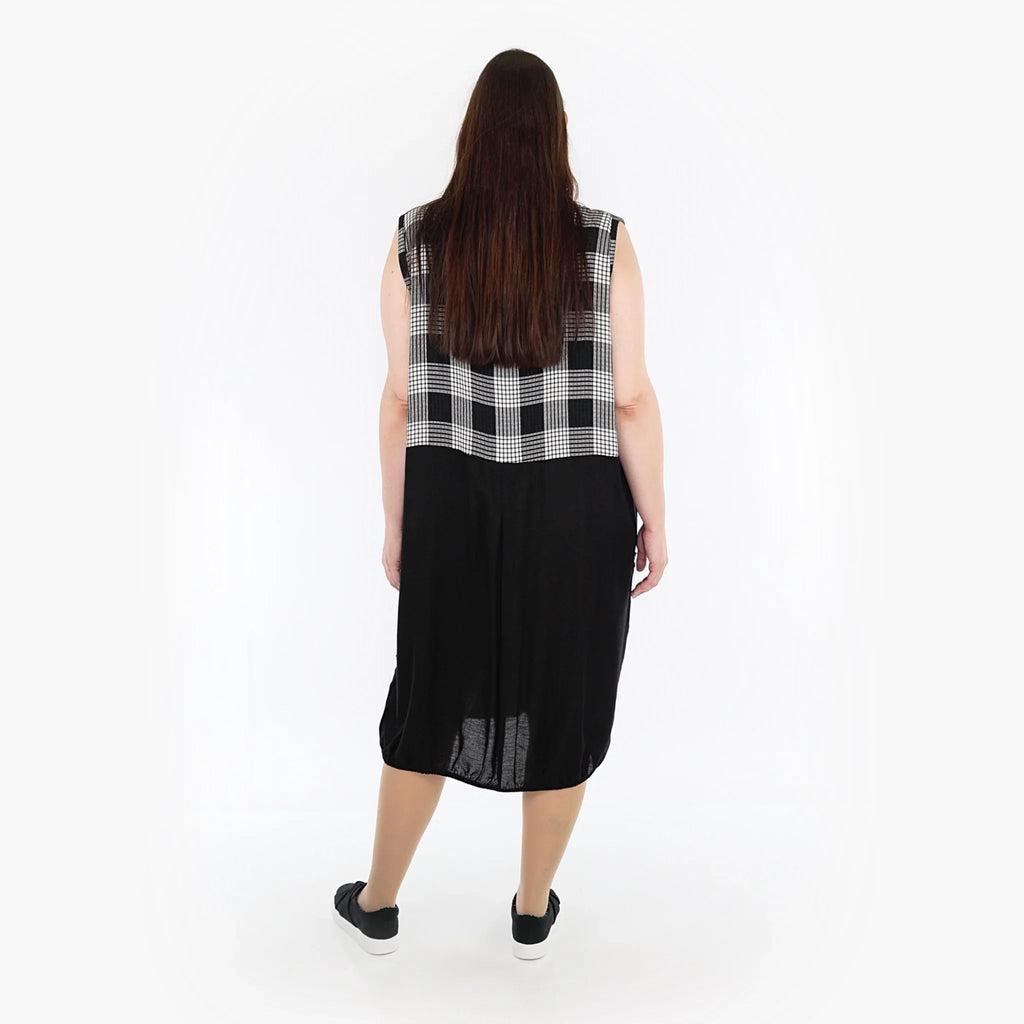 AKH Fashion Tunika 6942 Frida, Grau/Weiß/Schwarz