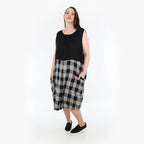 AKH Fashion Tunika 6942 Frida, Schwarz/Grau/Weiß
