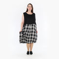 AKH Fashion Tunika 6942 Frida, Schwarz/Grau/Weiß
