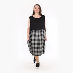 AKH Fashion Tunika 6942 Frida, Schwarz/Grau/Weiß