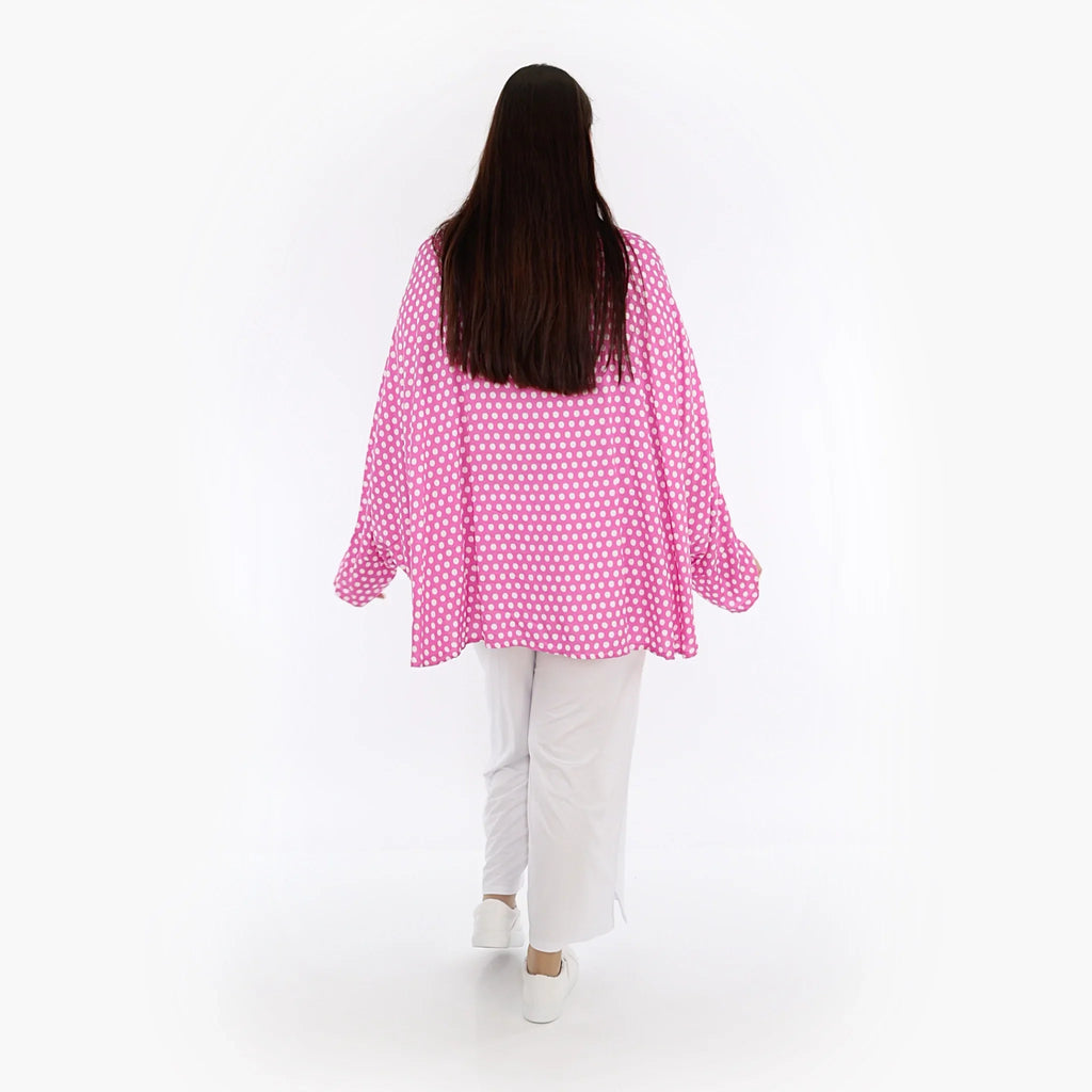 AKH Fashion Jacke 140 Chally, Pink/Weiß