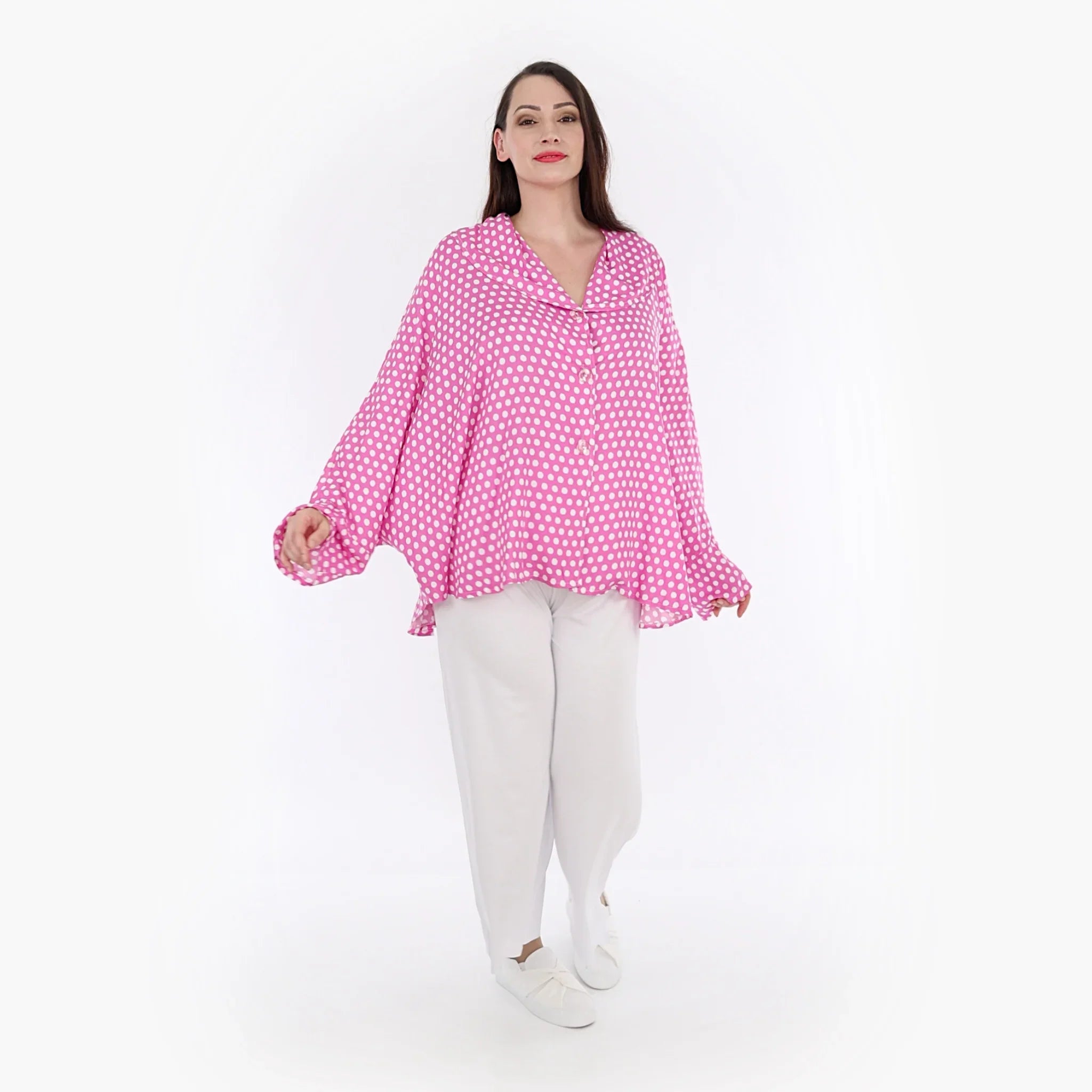 AKH Fashion Jacke 140 Chally, Pink/Weiß