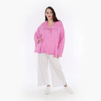 AKH Fashion Jacke 140 Chally, Pink/Weiß
