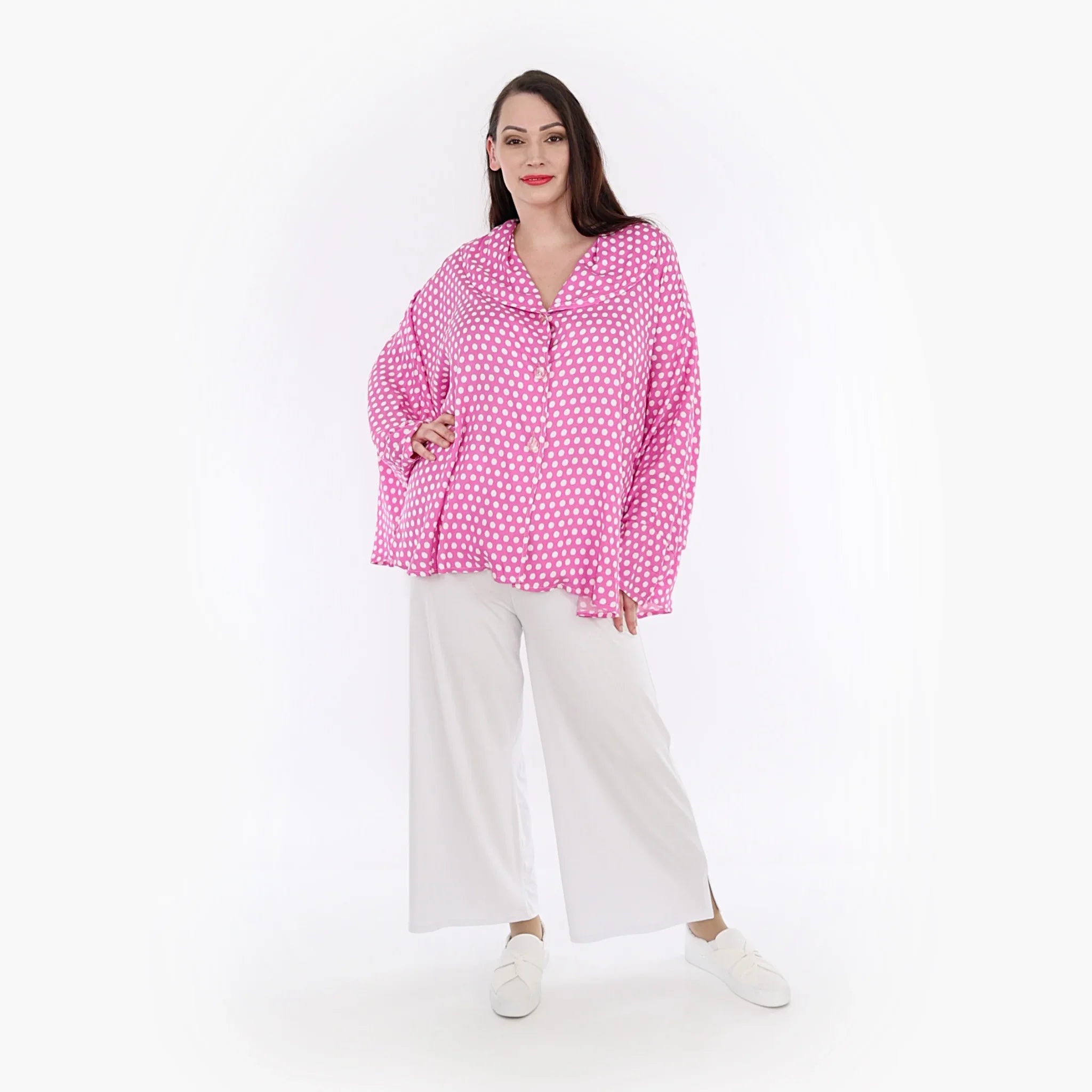 AKH Fashion Jacke 140 Chally, Pink/Weiß