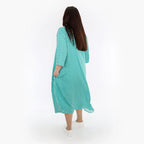 AKH Fashion Kleid 1927 Chally, Mint/Weiß