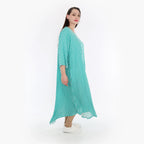 AKH Fashion Kleid 1927 Chally, Mint/Weiß