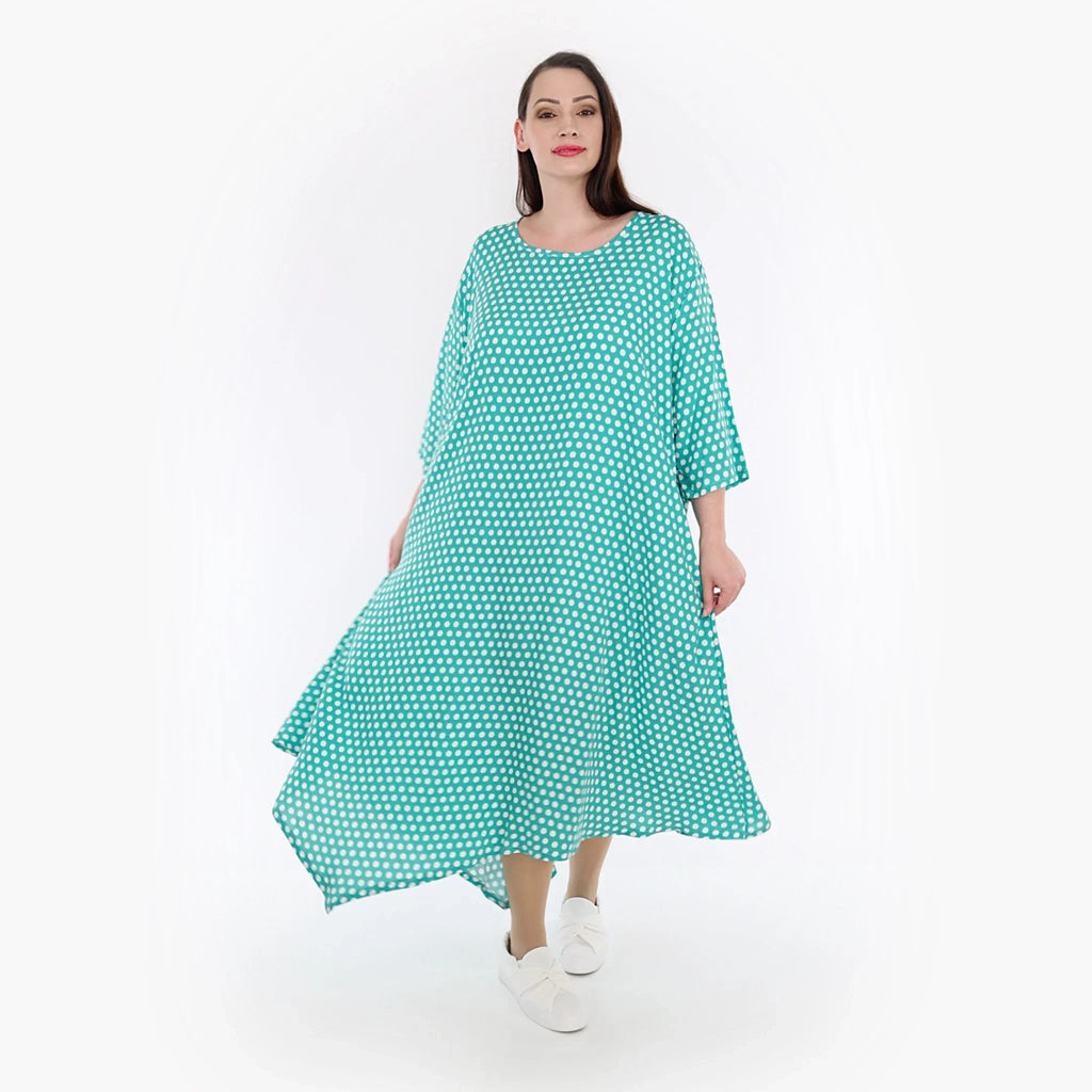 AKH Fashion Kleid 1927 Chally, Mint/Weiß