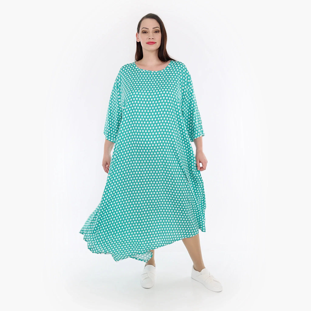AKH Fashion Kleid 1927 Chally, Mint/Weiß