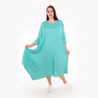AKH Fashion Kleid 1927 Chally, Mint/Weiß