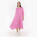 AKH Fashion Kleid 1927 Chally, Pink/Weiß