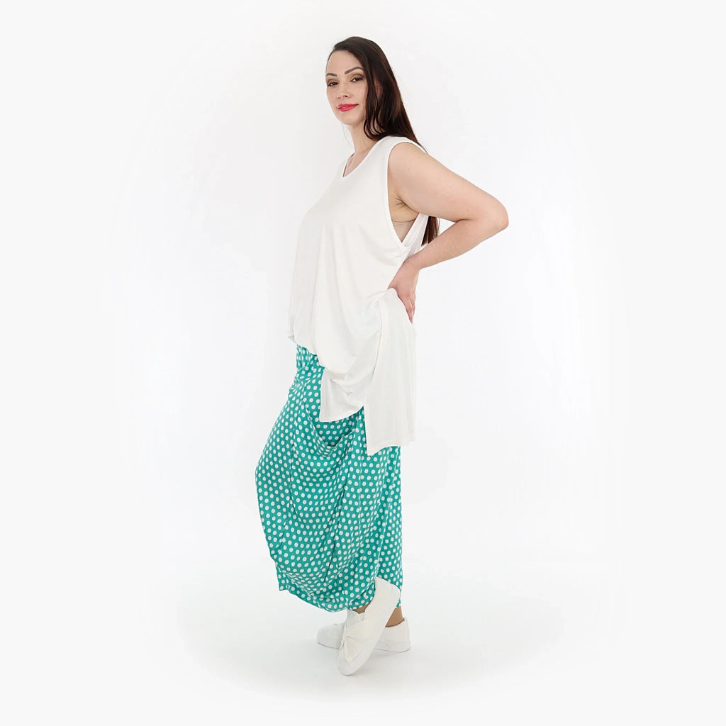 AKH Fashion Trousers 8069 Chally, Mint/White