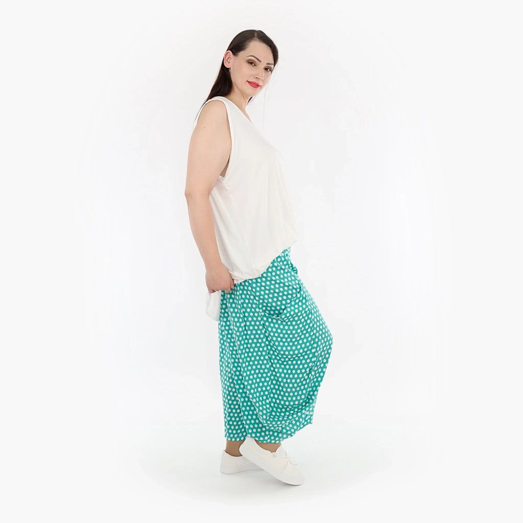 AKH Fashion Trousers 8069 Chally, Mint/White