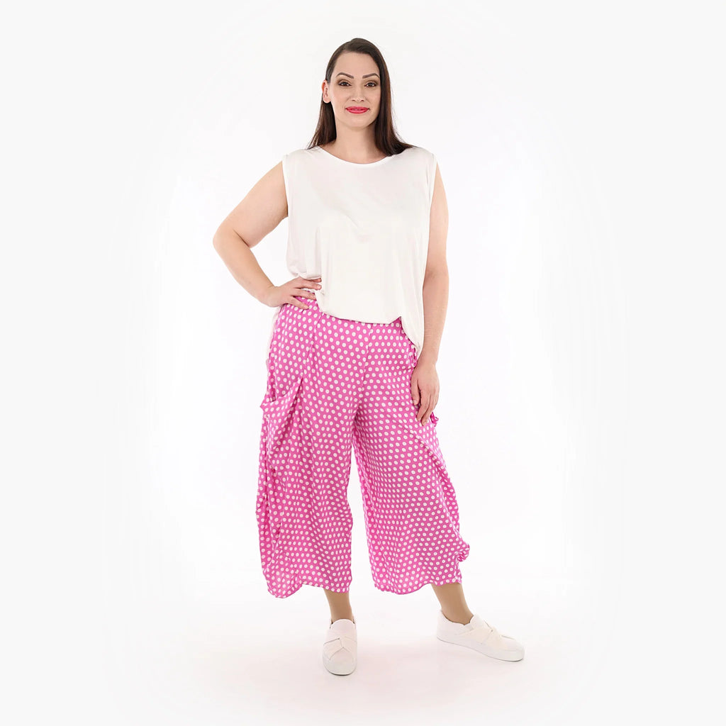 AKH Fashion Hose 8069 Chally, Pink/Weiß