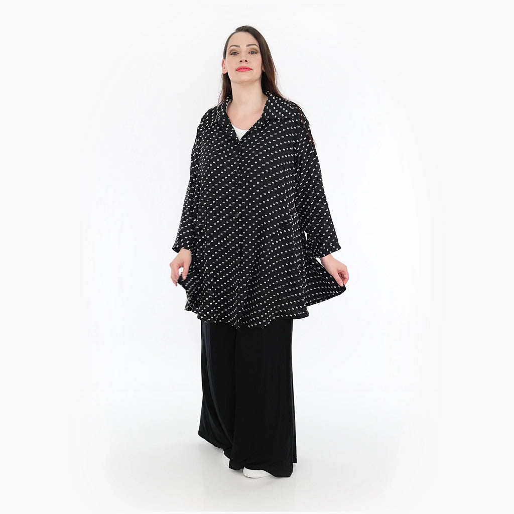 AKH Fashion Jacke 6940 Peppy, Schwarz/Weiß