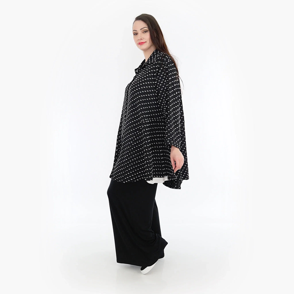 AKH Fashion Jacke 6940 Peppy, Schwarz/Weiß