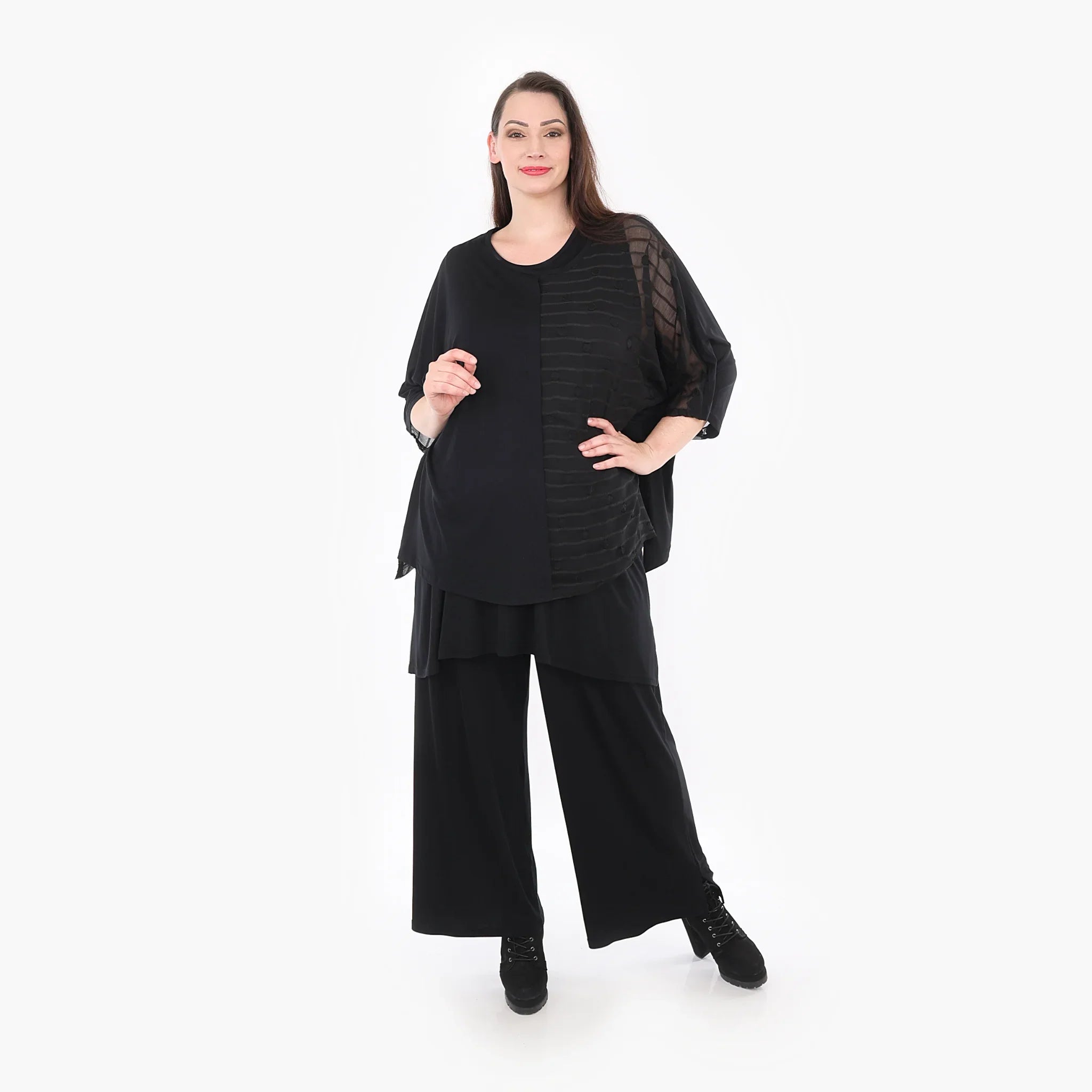 AKH Fashion Shirt 6922 Serenity, Schwarz