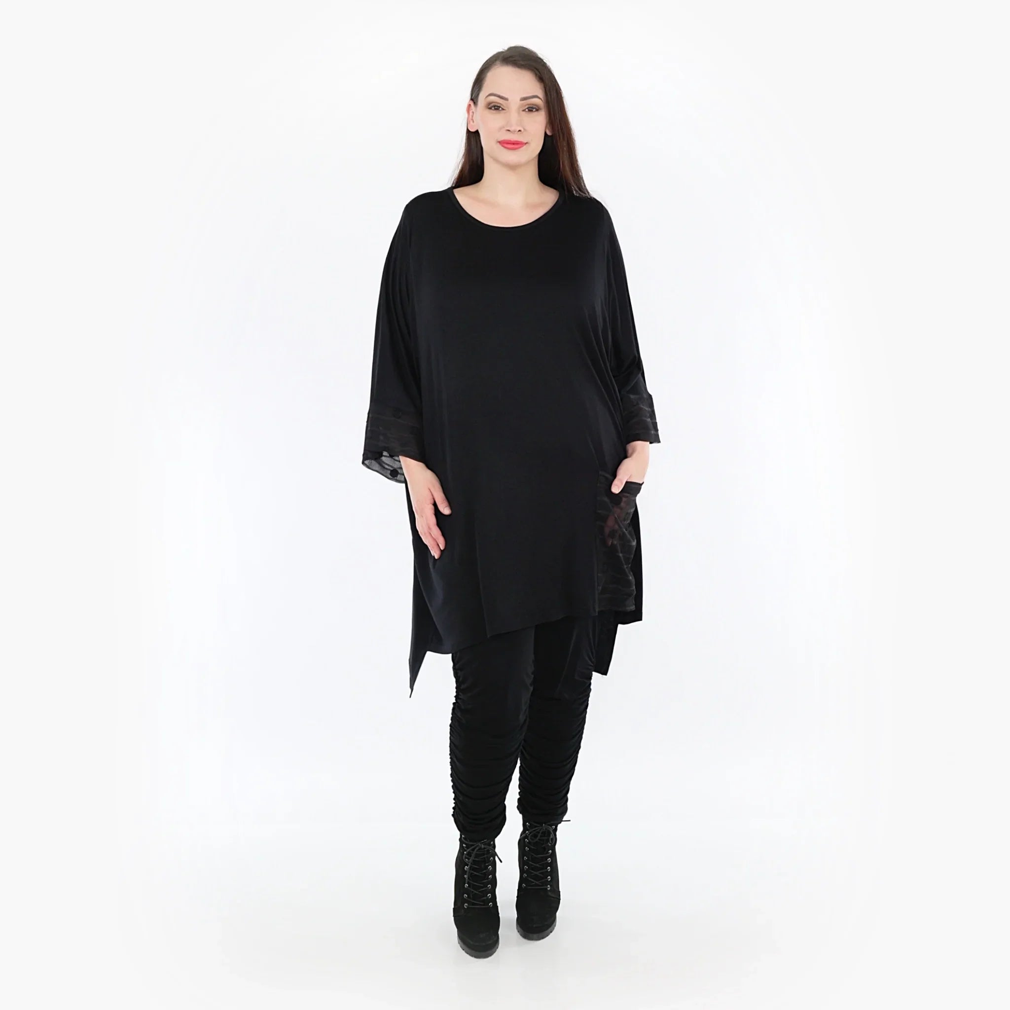 AKH Fashion Shirt 6925 Serenity, Schwarz